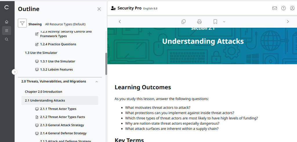 TestOut Security Pro for Security+ (SY0-701) for Student - 12 Month Access