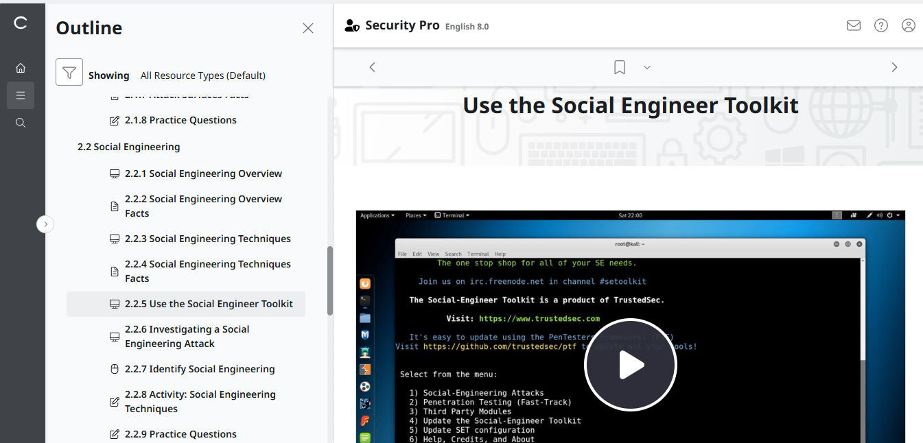 TestOut Security Pro for Security+ (SY0-701) -  Individual License : 12 Month Access