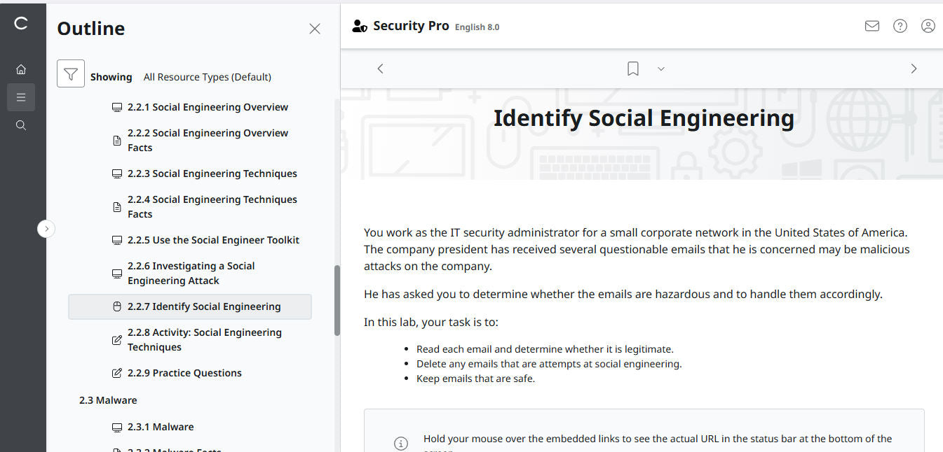 TestOut Security Pro for Security+ (SY0-701) -  Individual License : 12 Month Access