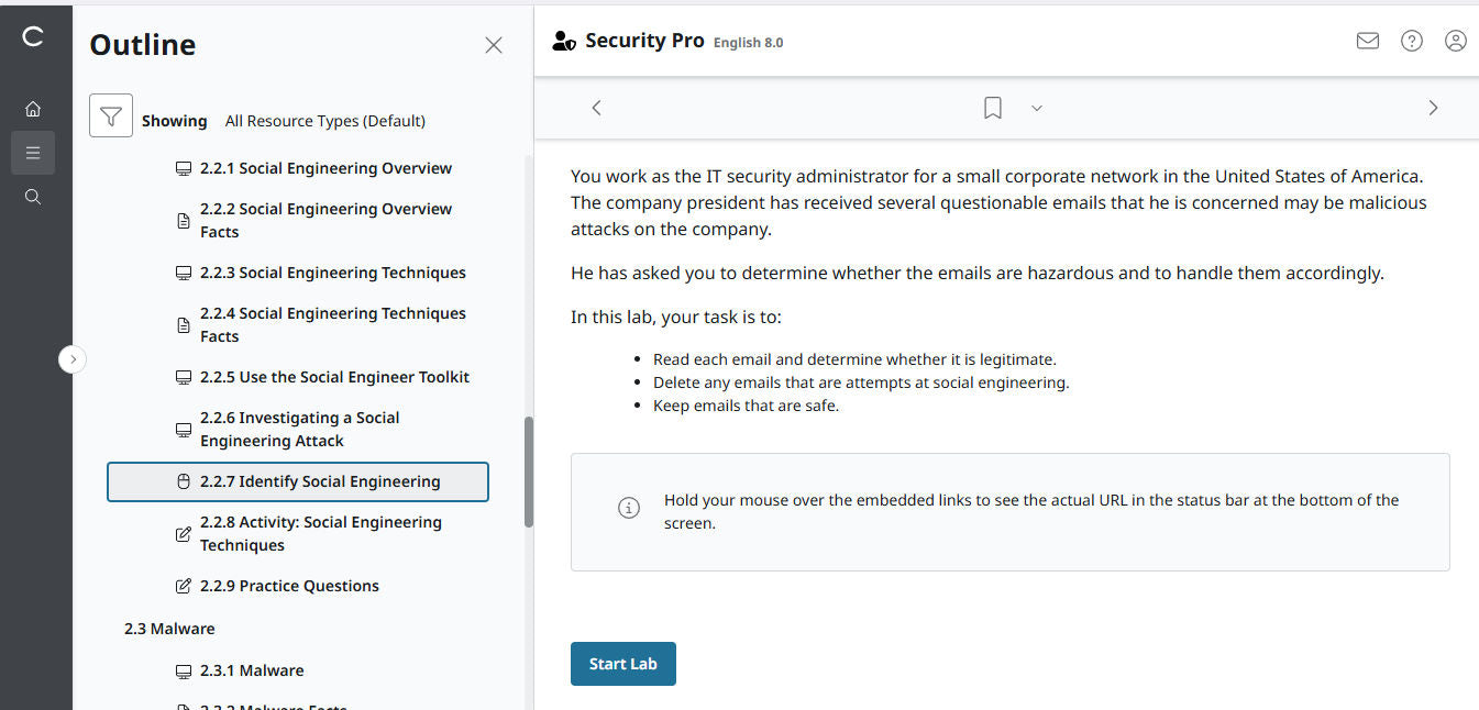TestOut Security Pro for Security+ (SY0-701) for Student - 12 Month Access