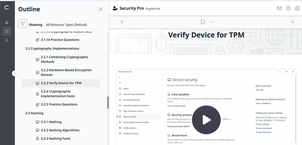TestOut Security Pro for Security+ (SY0-701) for Student - 12 Month Access