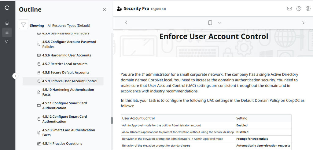 TestOut Security Pro for Security+ (SY0-701) for Student - 12 Month Access