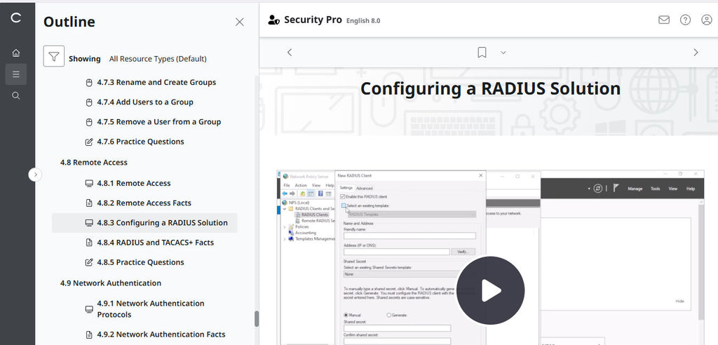 TestOut Security Pro for Security+ (SY0-701) for Student - 12 Month Access