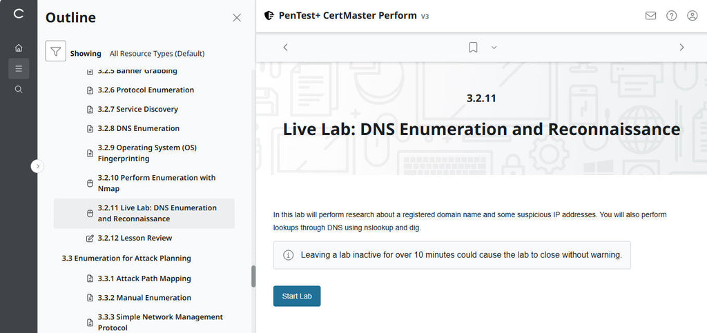 CertMaster Perform  CompTIA PenTest+ PT0-003 (V3)
