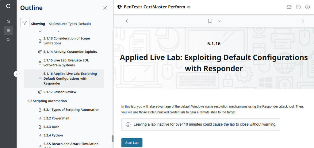 CertMaster Perform  CompTIA PenTest+ PT0-003 (V3)